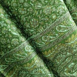 Lilje T-shirt Unika Vintage silke saree l/xl No.23