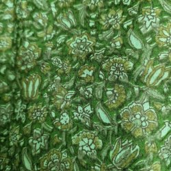 Lilje T-shirt Unika Vintage silke saree l/xl No.23