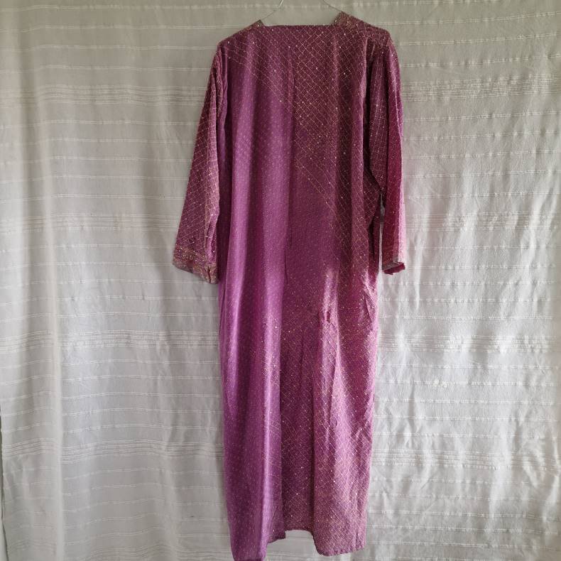 Silke kimono lang No.16