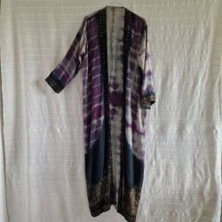 Silke kimono lang No.17