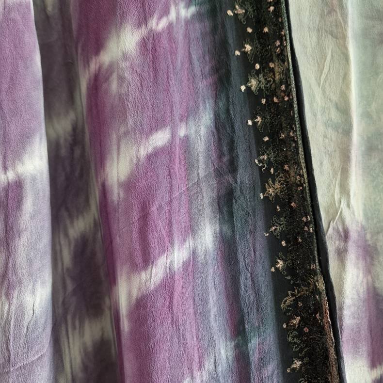 Silke kimono lang No.17