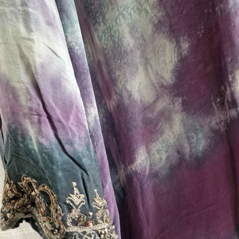 Silke kimono lang No.17