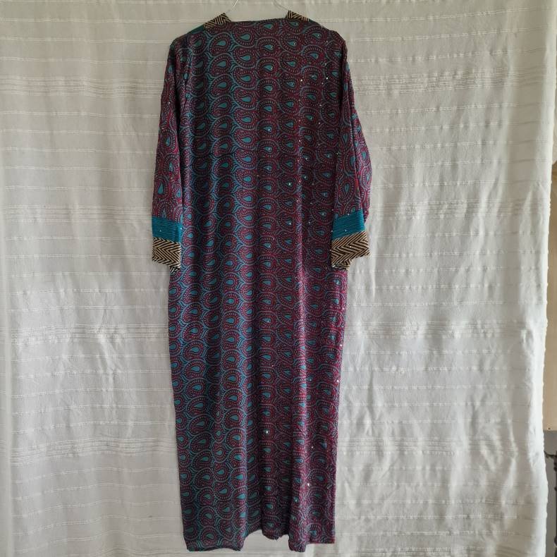 Silke kimono lang No.18