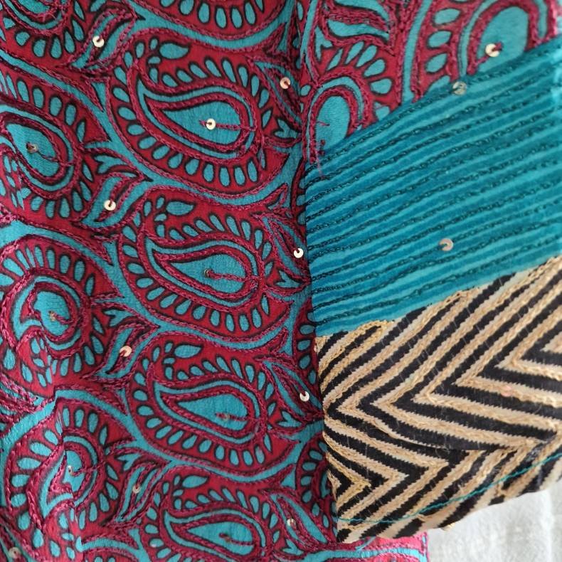 Silke kimono lang No.18