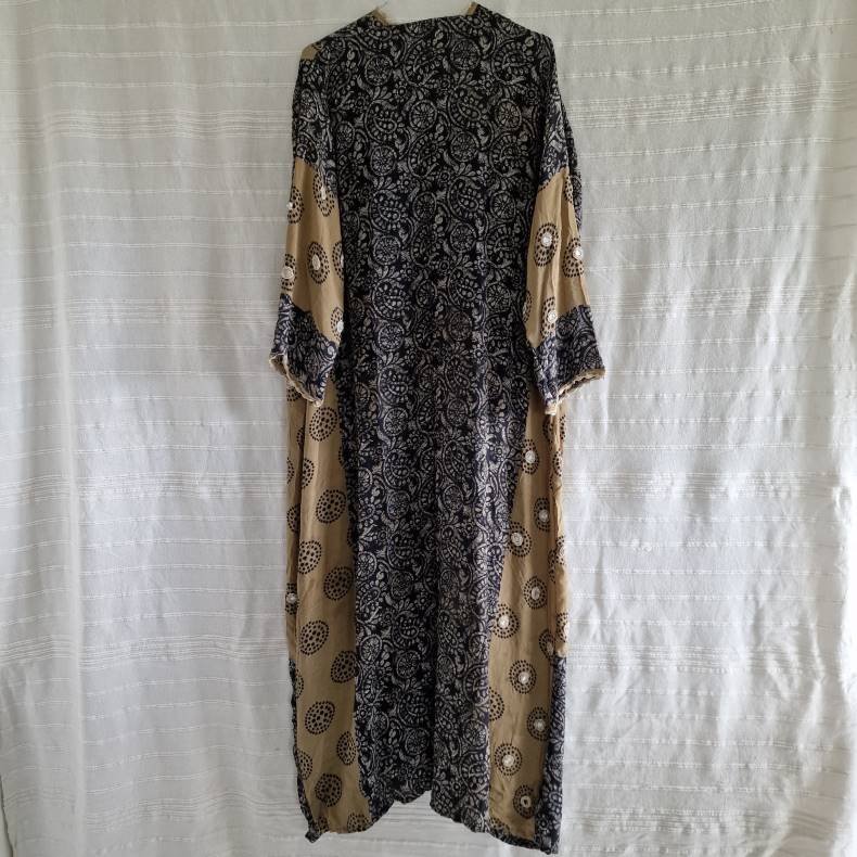 Silke kimono lang No.19