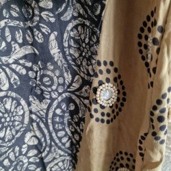 Silke kimono lang No.19