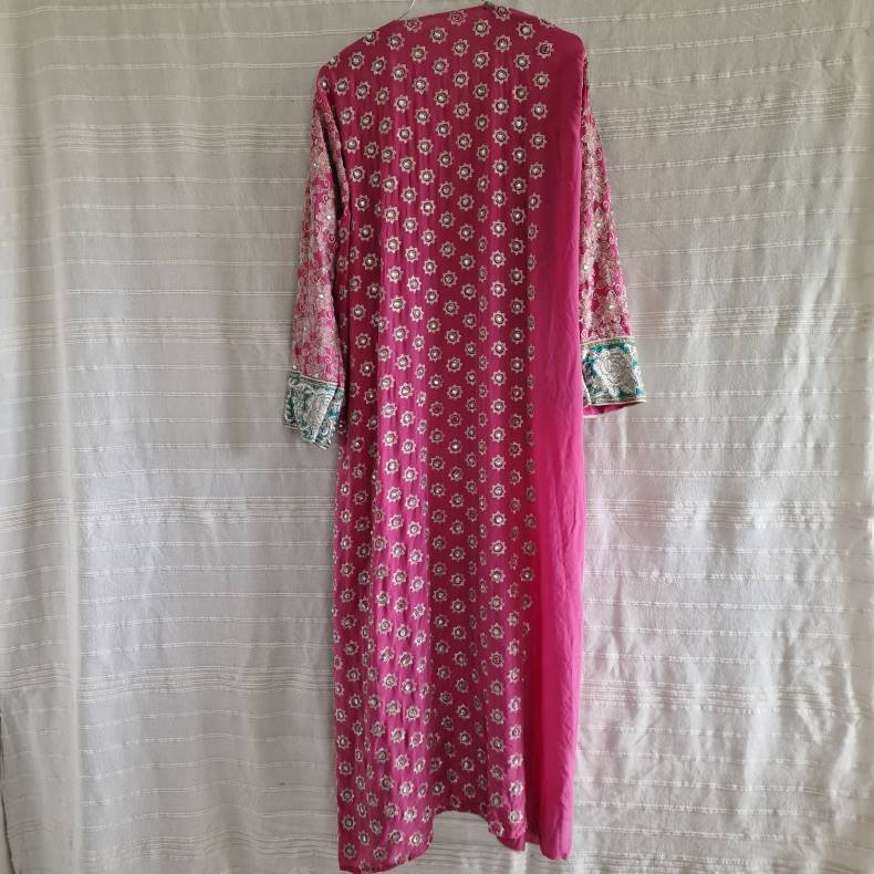 Silke kimono lang No.20