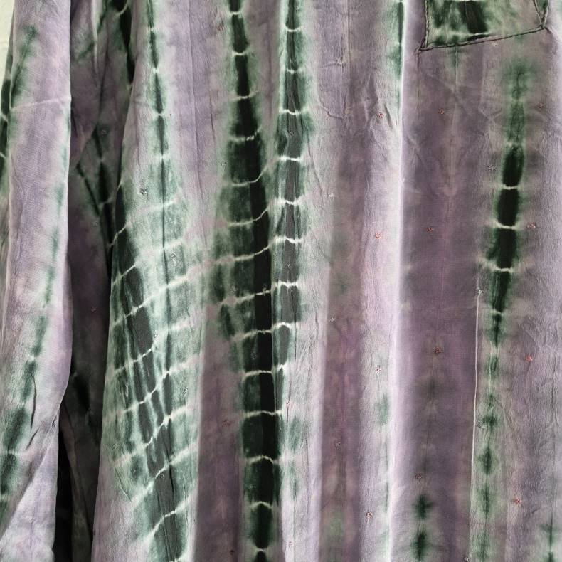 Lotus kaftan vintage silke kjole  No.2