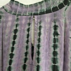 Lotus kaftan vintage silke kjole  No.2