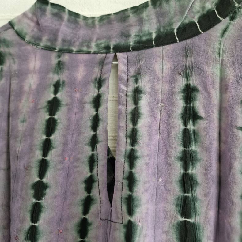 Lotus kaftan vintage silke kjole  No.2