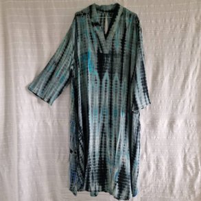 Lotus kaftan vintage silke kjole  No.3