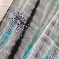 Lotus kaftan vintage silke kjole  No.3