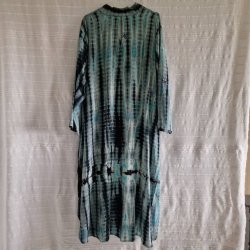 Lotus kaftan vintage silke kjole  No.3