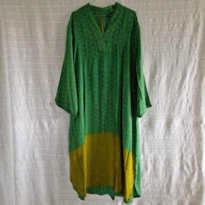Lotus kaftan vintage silke kjole  No.4
