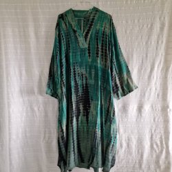Lotus kaftan vintage silke kjole  No.6