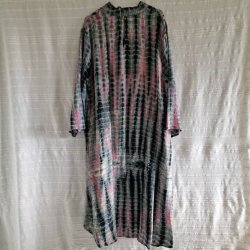 Lotus kaftan vintage silke kjole  No. 9