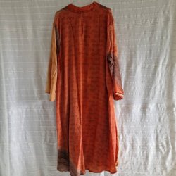 Lotus kaftan vintage silke kjole  No.11