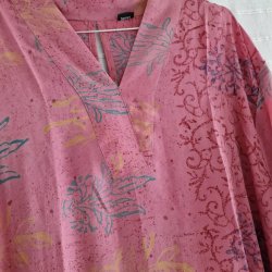 Lotus kaftan vintage silke kjole  No.12