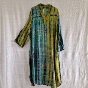 Lotus kaftan vintage silke kjole  No.15