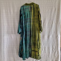 Lotus kaftan vintage silke kjole  No.15