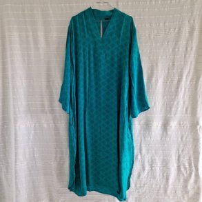 Lotus kaftan vintage silke kjole  No.17