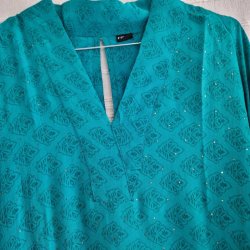 Lotus kaftan vintage silke kjole  No.17