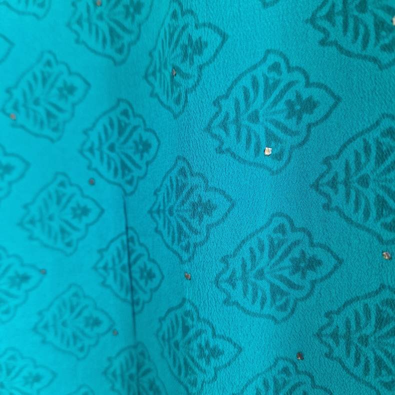 Lotus kaftan vintage silke kjole  No.17