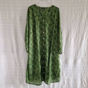 Rose vintage silke kjole No.2