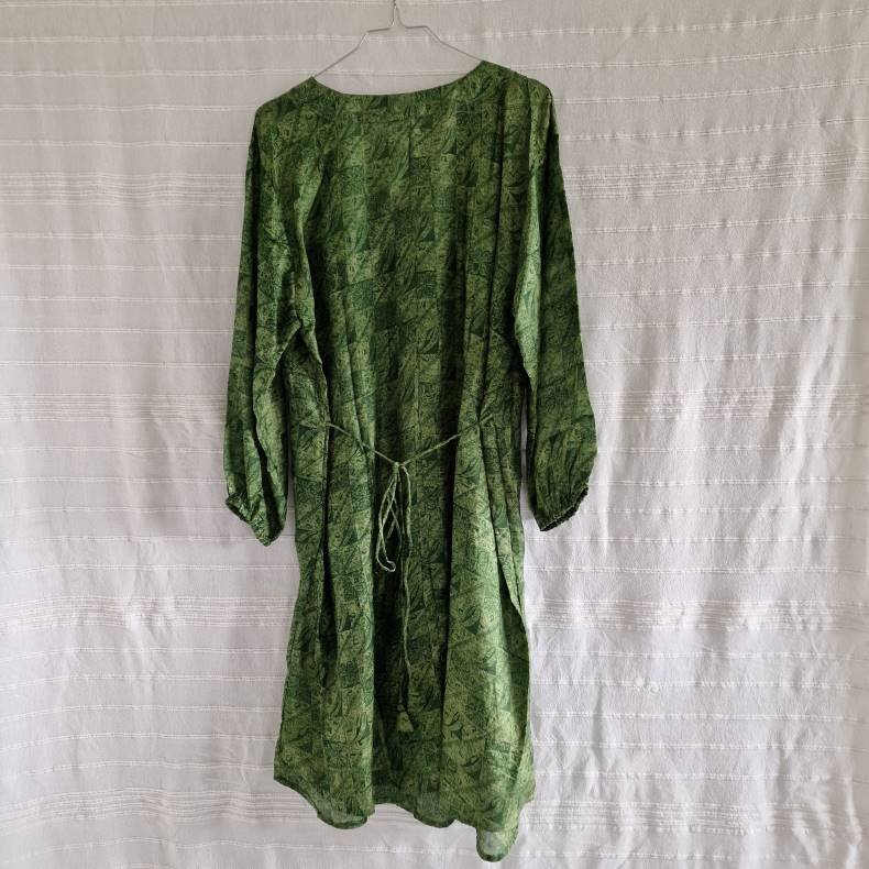 Rose vintage silke kjole No.2