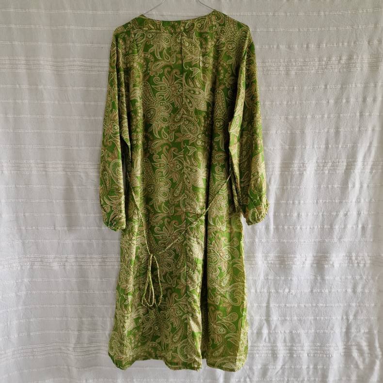 Rose vintage silke kjole No.5