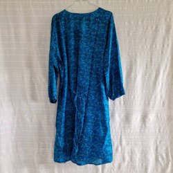 Rose vintage silke kjole No.9