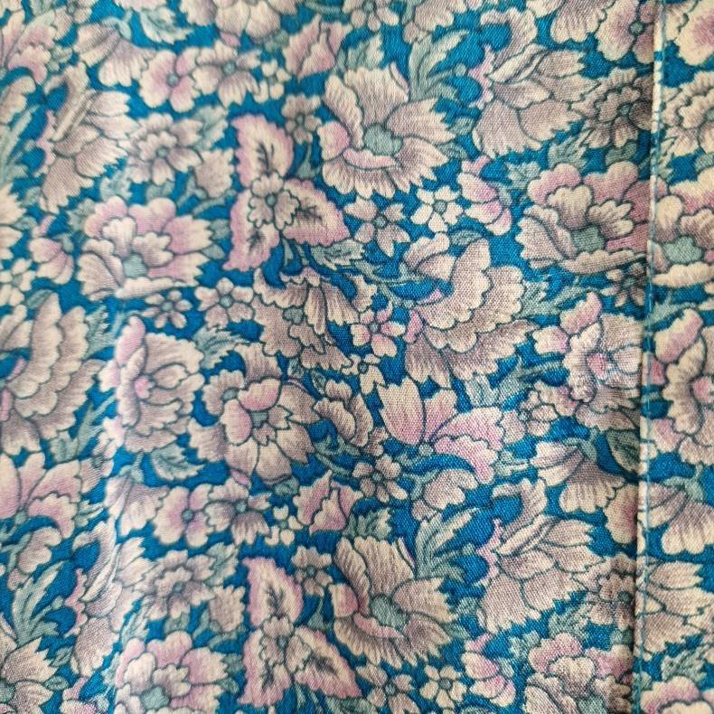 Rose vintage silke kjole No.10