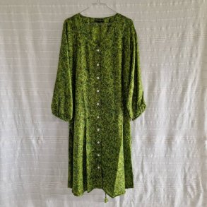 Rose vintage silke kjole No.12