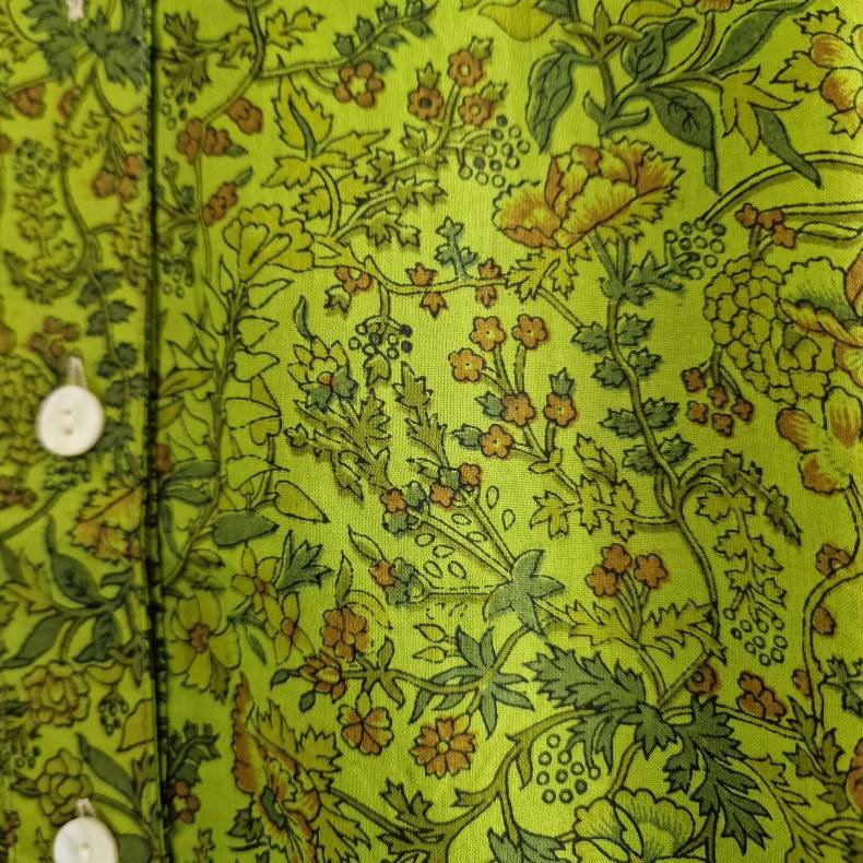 Rose vintage silke kjole No.12