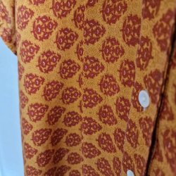 Rose vintage silke kjole No.18