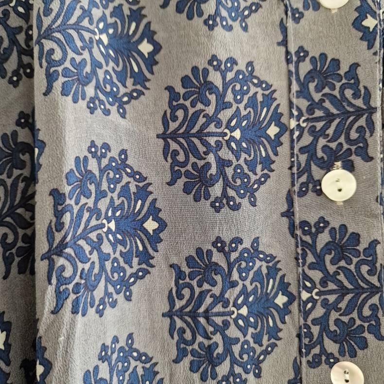 Rose vintage silke kjole No.24