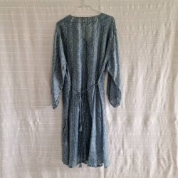 Rose vintage silke kjole No.25