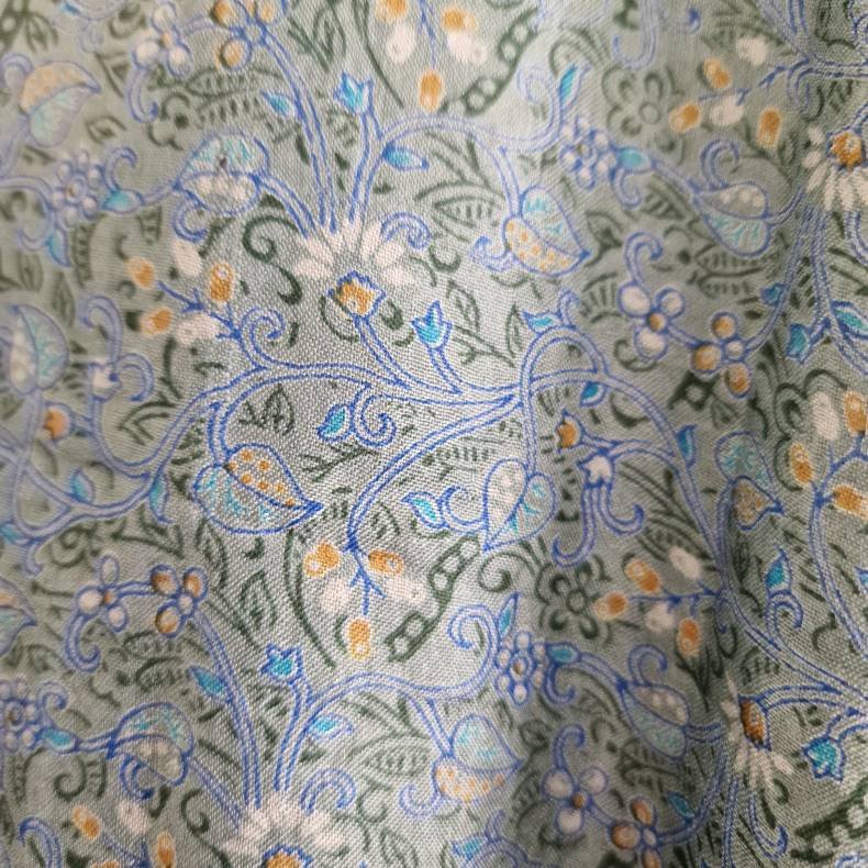 Rose vintage silke kjole No.25