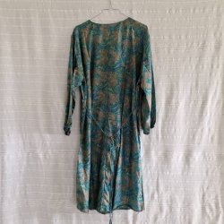 Rose vintage silke kjole No.29