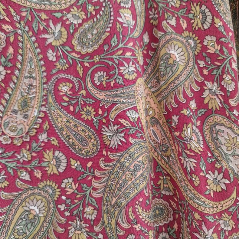 Rose vintage silke kjole No.30