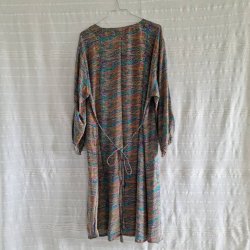 Rose vintage silke kjole No.32