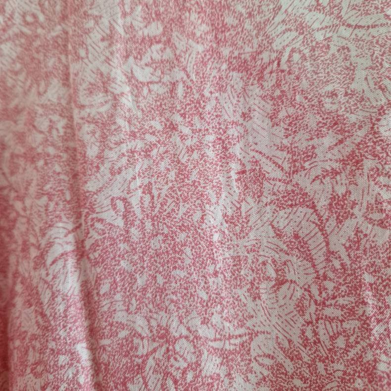 Rose vintage silke kjole No.35
