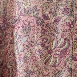 Rose vintage silke kjole No.37