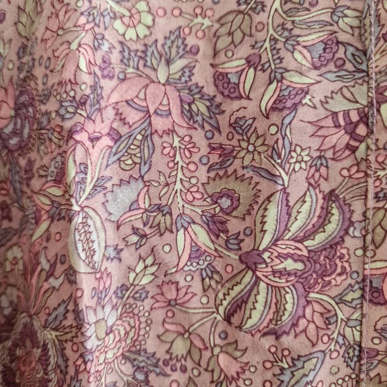 Rose vintage silke kjole No.37