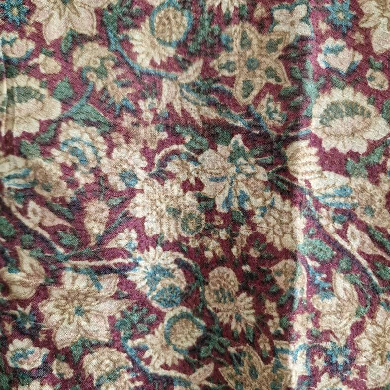 Rose vintage silke kjole No.38