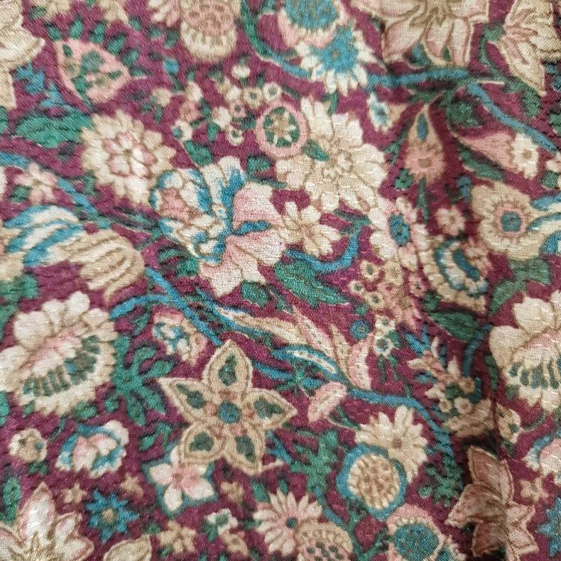 Rose vintage silke kjole No.38