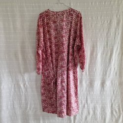 Rose vintage silke kjole No.40