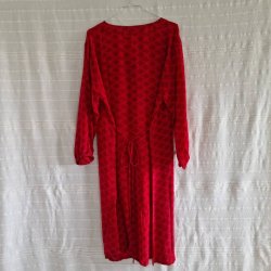 Rose vintage silke kjole No.41