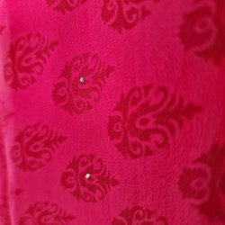 Rose vintage silke kjole No.41