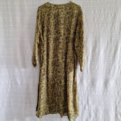 Rose vintage silke kjole No.43